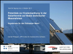 Potentiale zur Kostensenkung in der Solarthermie auf Basis technischer Massnahmen
